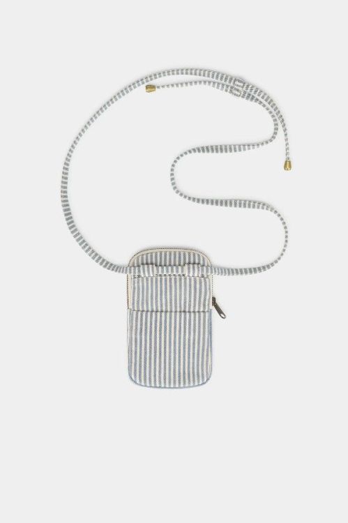 Hindbag Telefoontasje - Bill Rayures Fines Blue