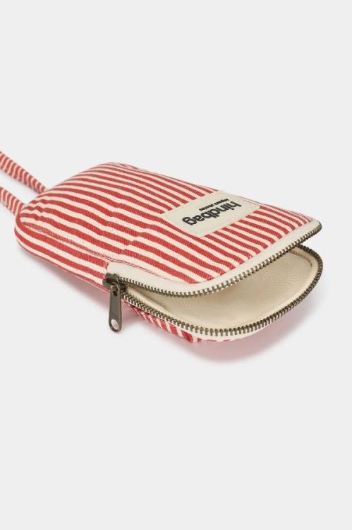 Hindbag Telefoontasje - Bill Rayures Fines Rouge