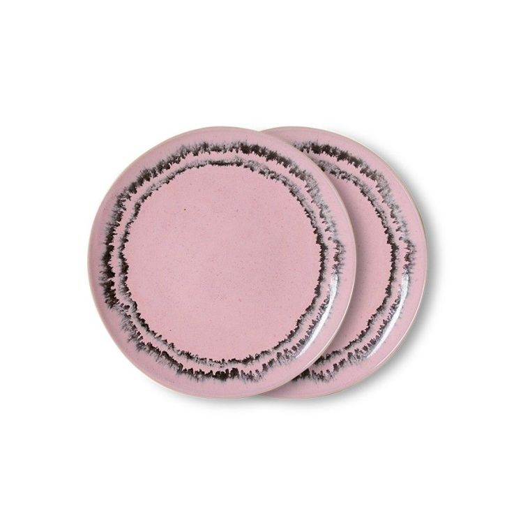 HK Living Dessertborden - Bubble - set van 2