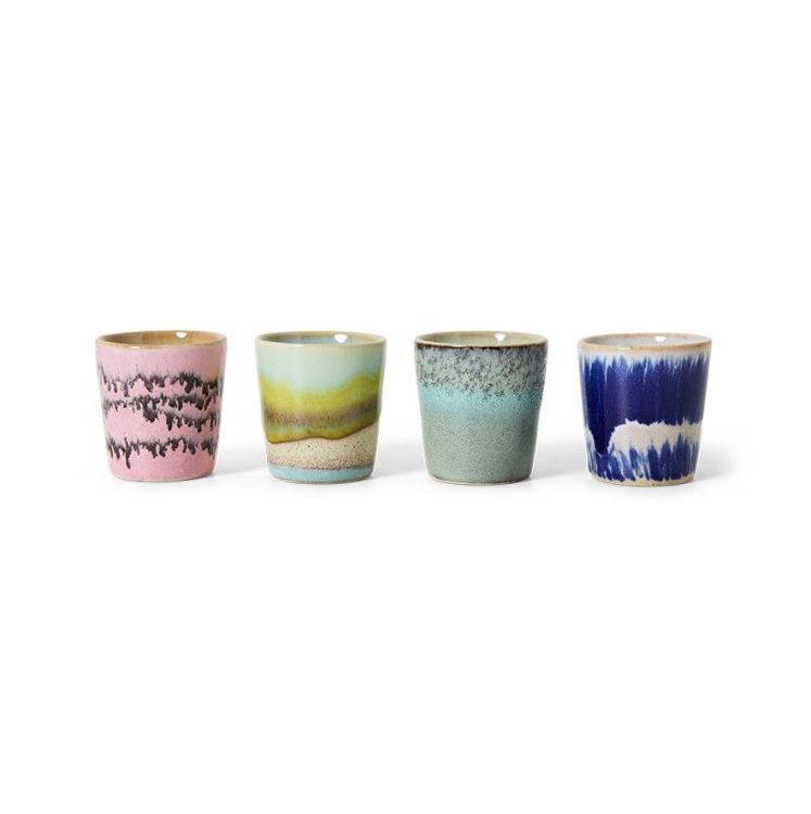 HK Living Eierdopjes - Vibrance - set van 4