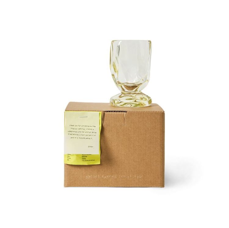 HK Living Glazen - Cetrine (set van 4) - Nienke Sikkema