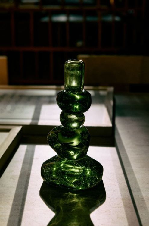 HK Living Kandelaar - Medium - Emerald - Nienke Sikkema