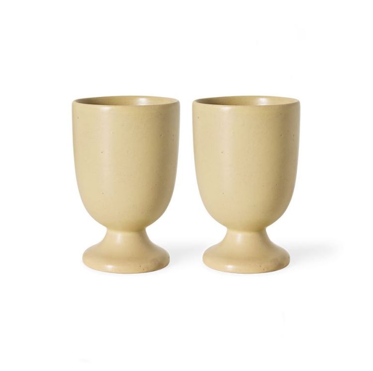 HK Living Koffietas - Cream (set van 2) HK Living Koffietas - Cream (set van 2)