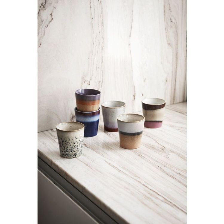 HK Living Koffietassen - set van 6