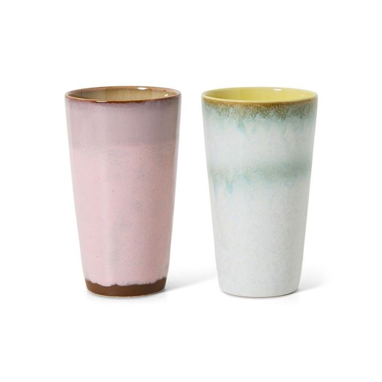 HK Living Latte mokken Fresco - set van 2