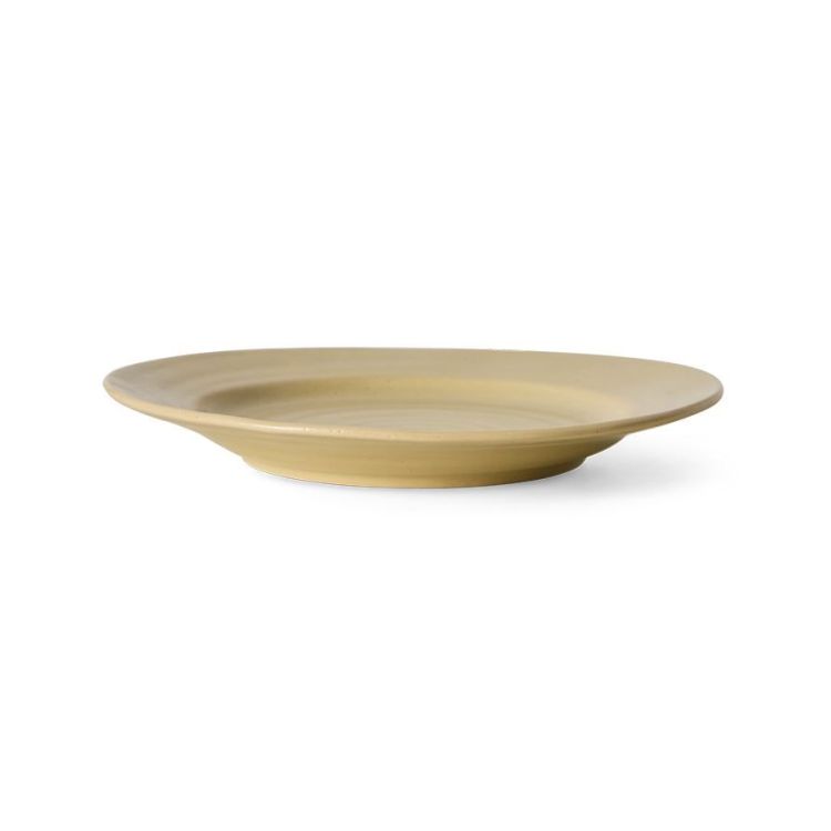 HK Living Ontbijtborden - cream - set van 2
