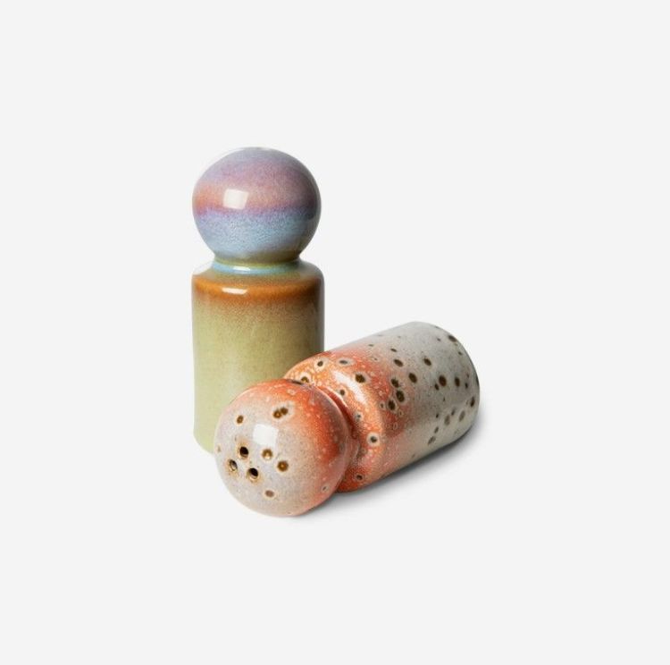 HK Living Peper en zout set - Asteroids/ Peat