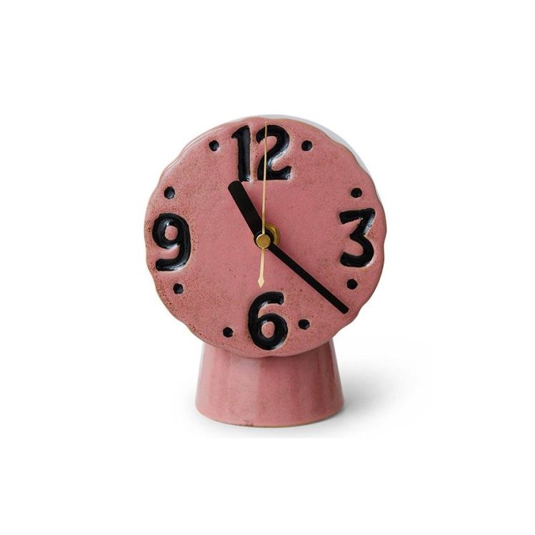 HK Living Retro klok - Pink