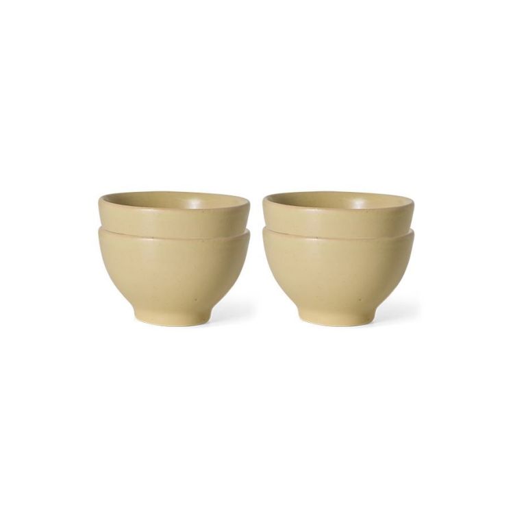 HK Living Xs kommen - Cream - set van 4 HK Living Xs kommen - Cream - set van 4