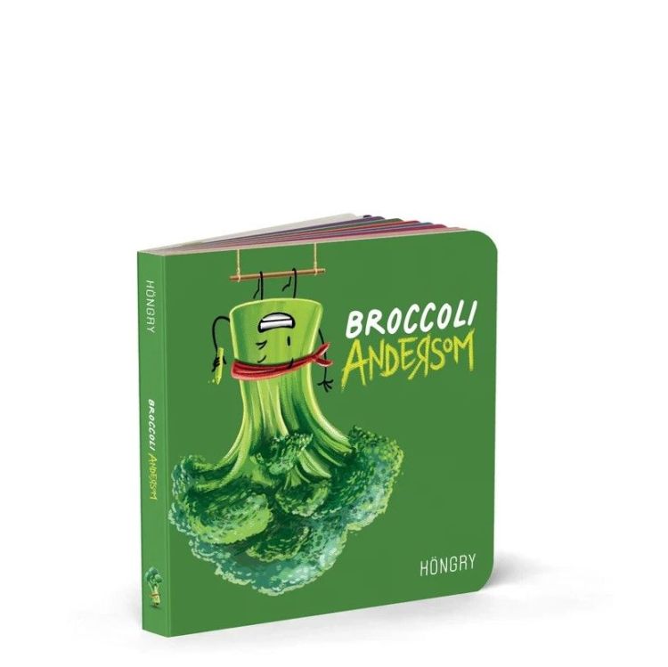 HÖNGRY Kartonboek - Broccoli andersom