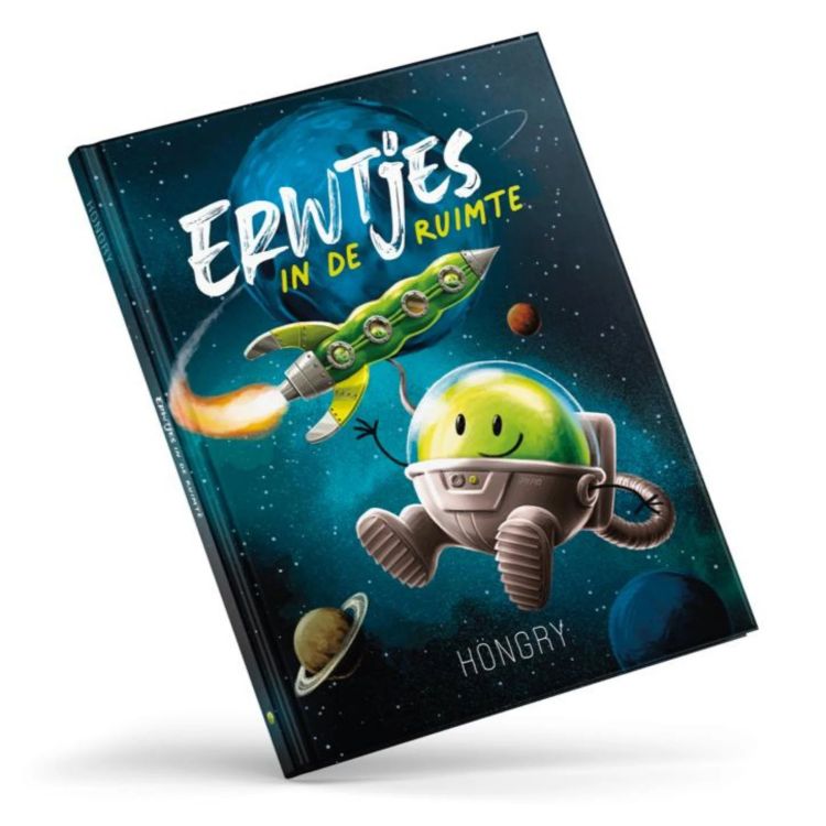HÖNGRY Kinderboek - Erwtjes in de ruimte