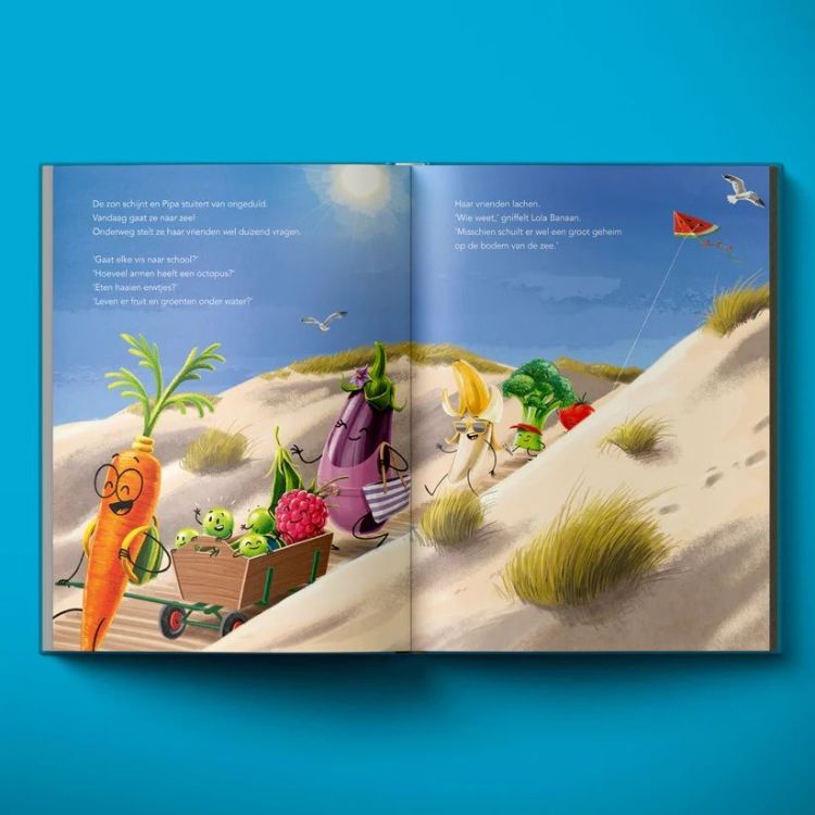 HÖNGRY Kinderboek - Erwtjes onder water
