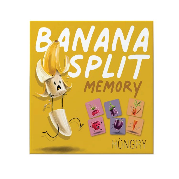 HÖNGRY Memory spel - Banana split