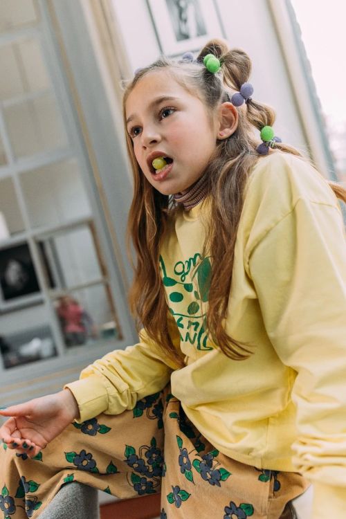 imruby ELLE heart stud earrings