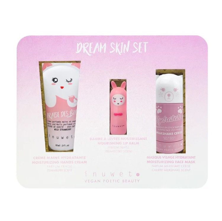 Inuwet Dream skin set - Aardbei Inuwet Dream skin set - Aardbei