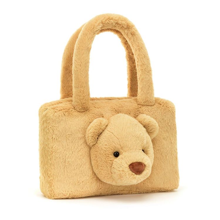 Jellycat Handtas - Smudge Bear Tote Bag