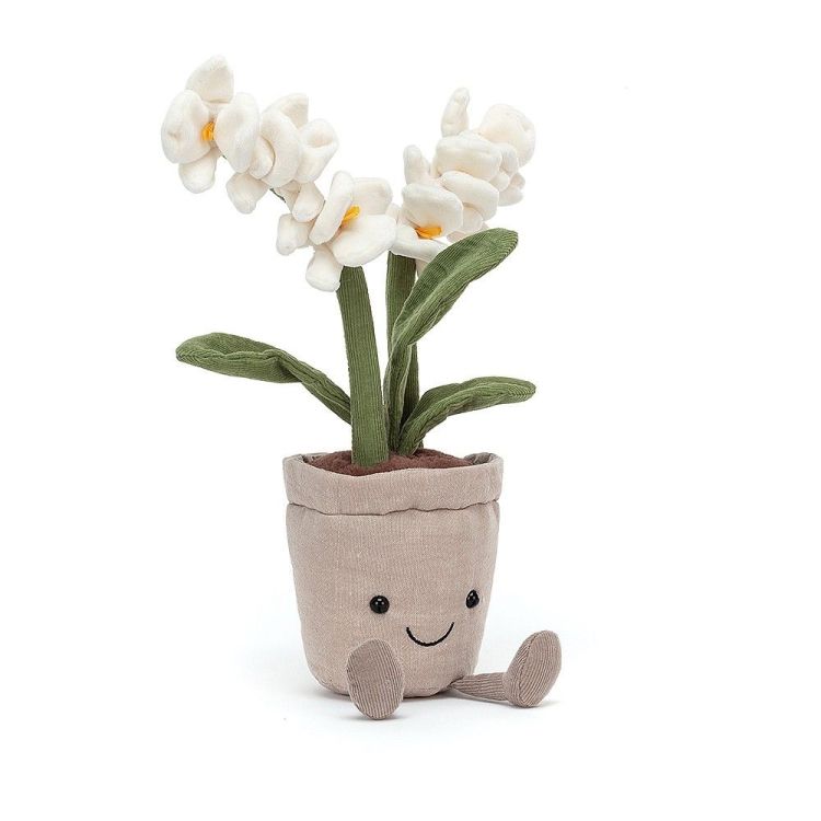 Jellycat Knuffel - Amuseable Cream Orchid