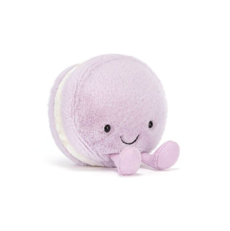 Jellycat Knuffel - Amuseable May Macaron (Lavender)
