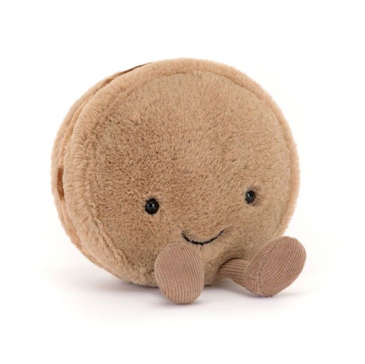 Jellycat Knuffel - Amuseable Mona Macaron (Chocolat)