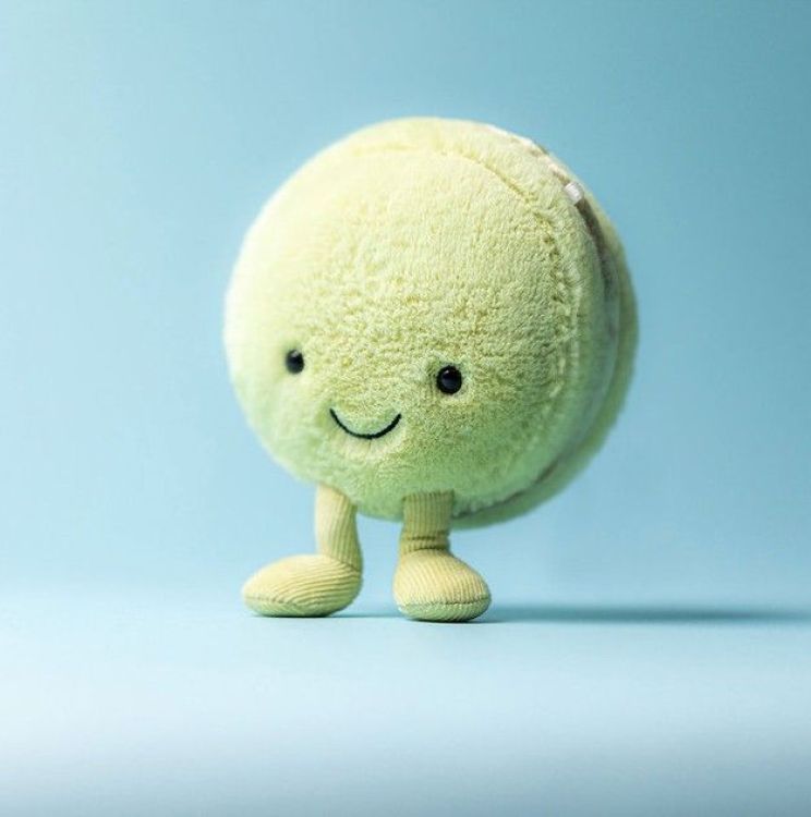 Jellycat Knuffel - Amuseable Mona Macaron (Pistachio)