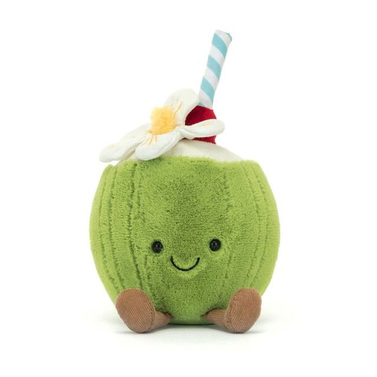 Jellycat Knuffel - Amuseables Aruba Coconut