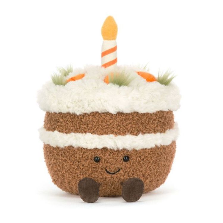 Jellycat Knuffel - Amuseables Carrot Cake Jellycat Knuffel - Amuseables Carrot Cake