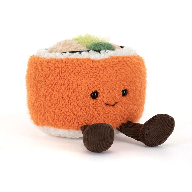 Jellycat Knuffel - Amuseables Codhi Californian Roll Jellycat Knuffel - Amuseables Codhi Californian Roll