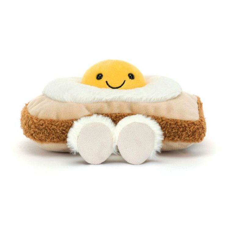 Jellycat Knuffel - Amuseables Egglantine Egg On Toast