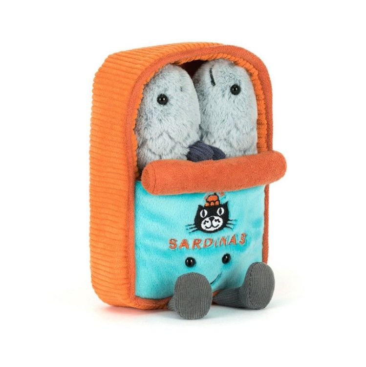 Jellycat Knuffel - Amuseables Sardine Tin Jellycat Knuffel - Amuseables Sardine Tin