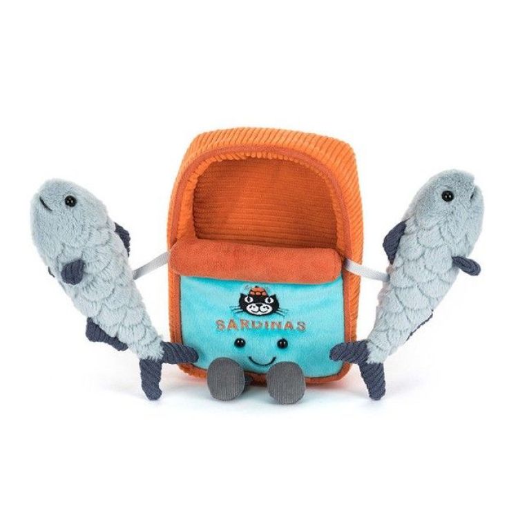 Jellycat Knuffel - Amuseables Sardine Tin