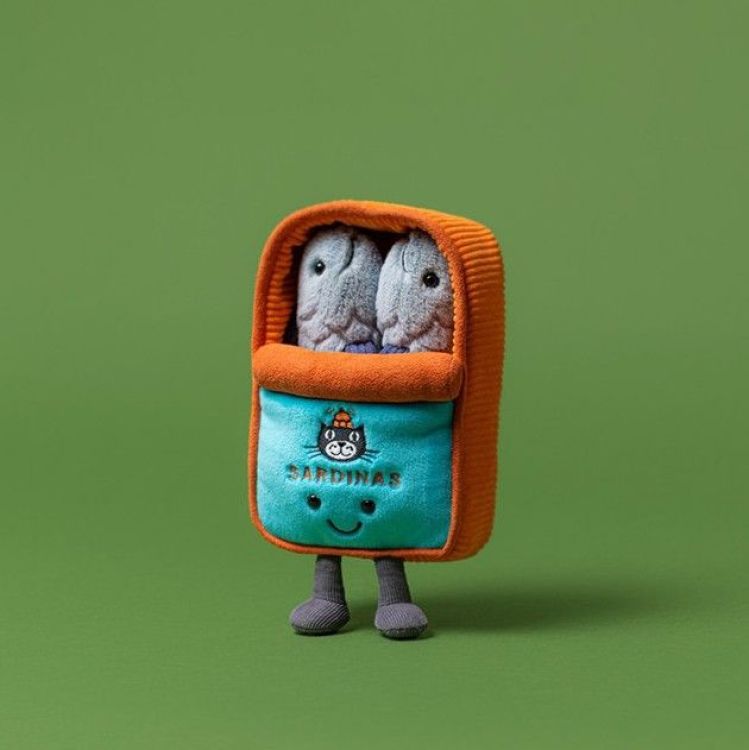Jellycat Knuffel - Amuseables Sardine Tin