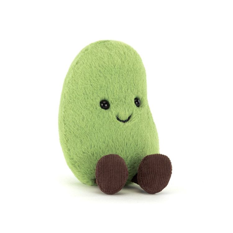 Jellycat Knuffel - Amuseables Soyella Edamame Bean Jellycat Knuffel - Amuseables Soyella Edamame Bean