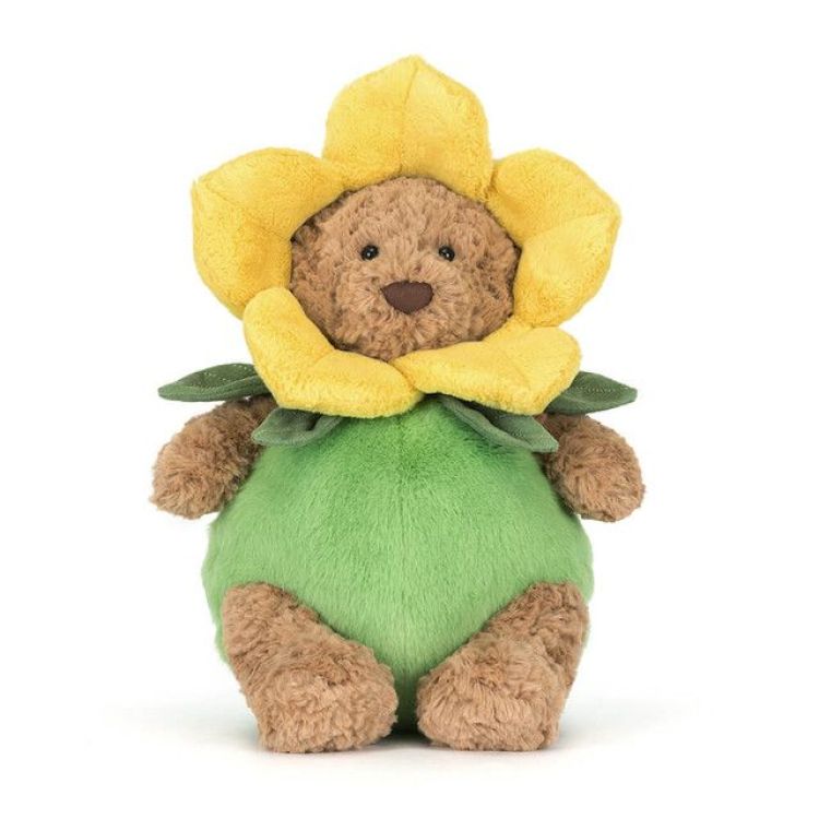 Jellycat Knuffel - Bartholomew Bear Daffodil Outfit Jellycat Knuffel - Bartholomew Bear Daffodil Outfit