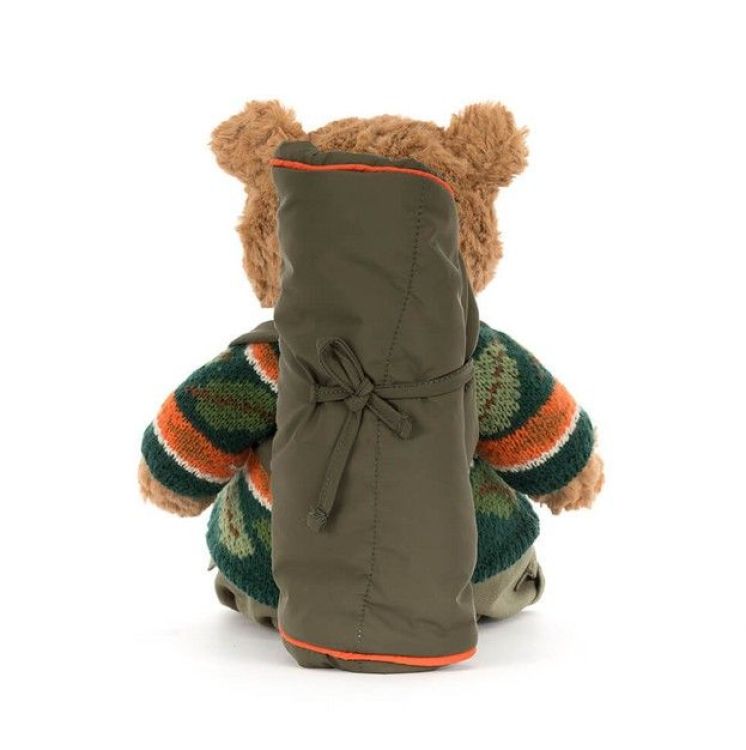 Jellycat Knuffel - Bartholomew bear Hiking outfit