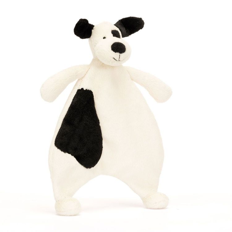 Jellycat Knuffel - Bashful Black & Cream Puppy Comforter