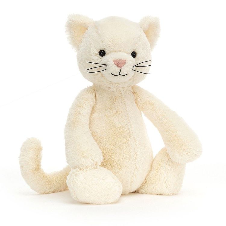 Jellycat Knuffel - Bashful Cream Kitten medium
