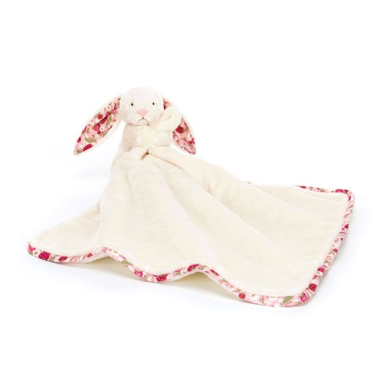 Jellycat Knuffel - Blossom Cream Bunny 'Berry' Soother Jellycat Knuffel - Blossom Cream Bunny 'Berry' Soother