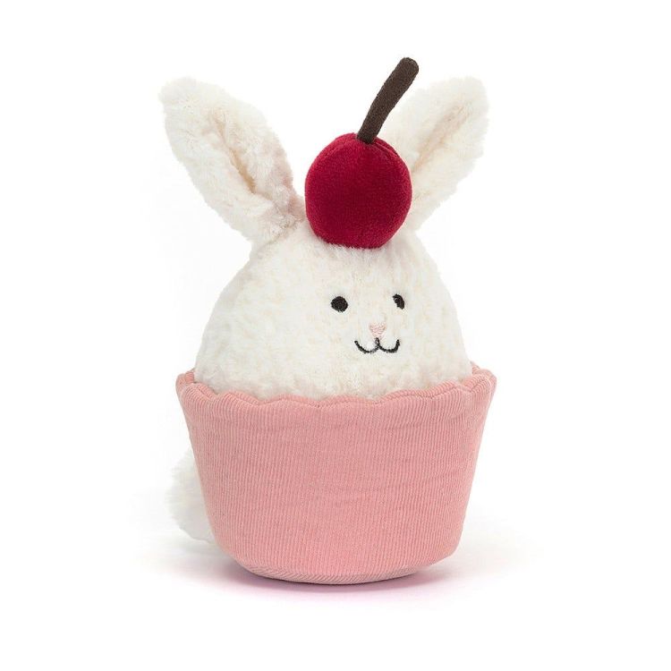 Jellycat Knuffel - Dainty Dessert Bunny Cupcake
