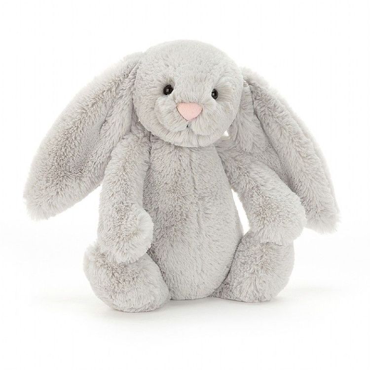 Jellycat Knuffel - Medium Silver Bashful Bunny