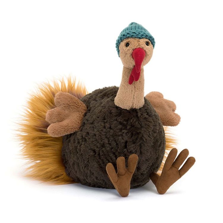 Jellycat Knuffel - Theo Turkey