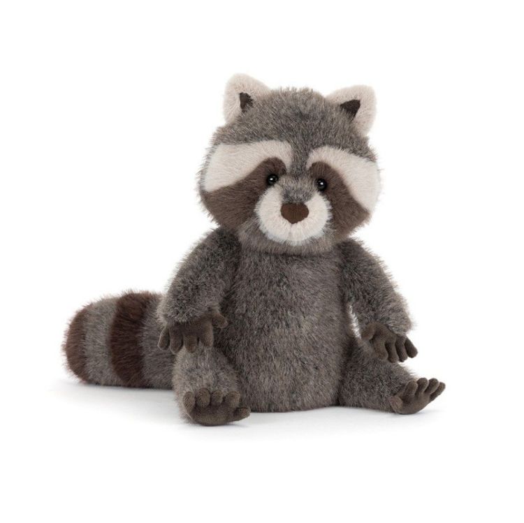 Jellycat Knuffel - Tixiwoo Raccoon Jellycat Knuffel - Tixiwoo Raccoon