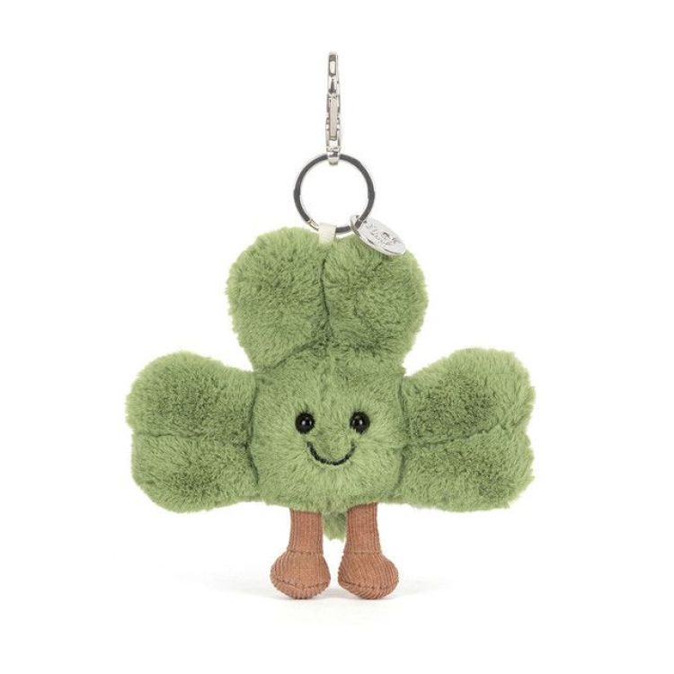 Jellycat Sleutelhanger - Amuseables Siofra Shamrock Bag Charm Jellycat Sleutelhanger - Amuseables Siofra Shamrock Bag Charm