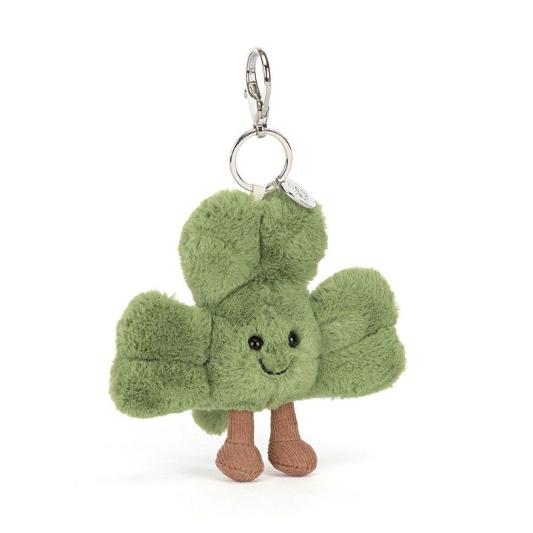 Jellycat Sleutelhanger - Amuseables Siofra Shamrock Bag Charm