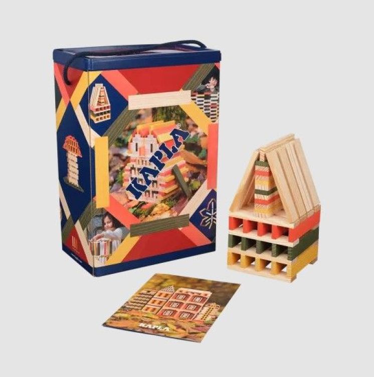 Kapla Bouwton met 200 blokken - kleur