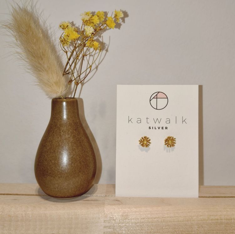 Katwalk Oorbellen - Burst - goud