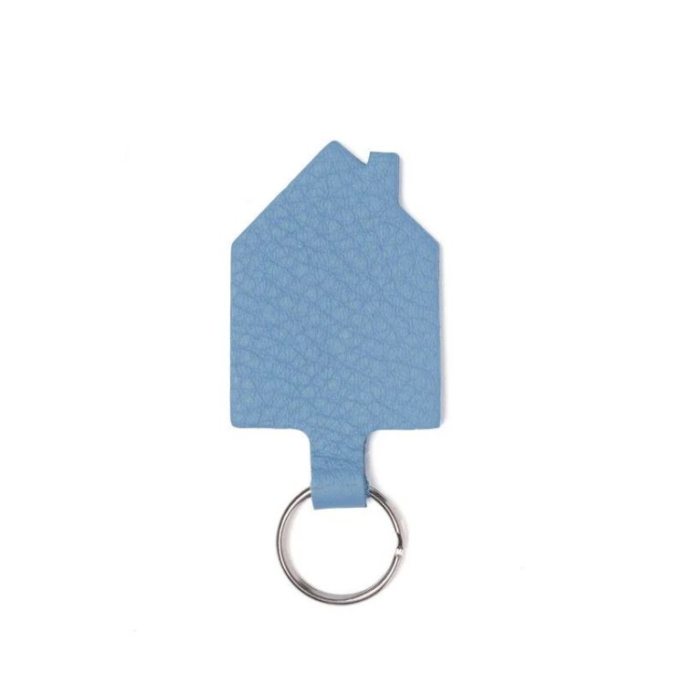 Keecie Sleutelhanger huisje - painters blue