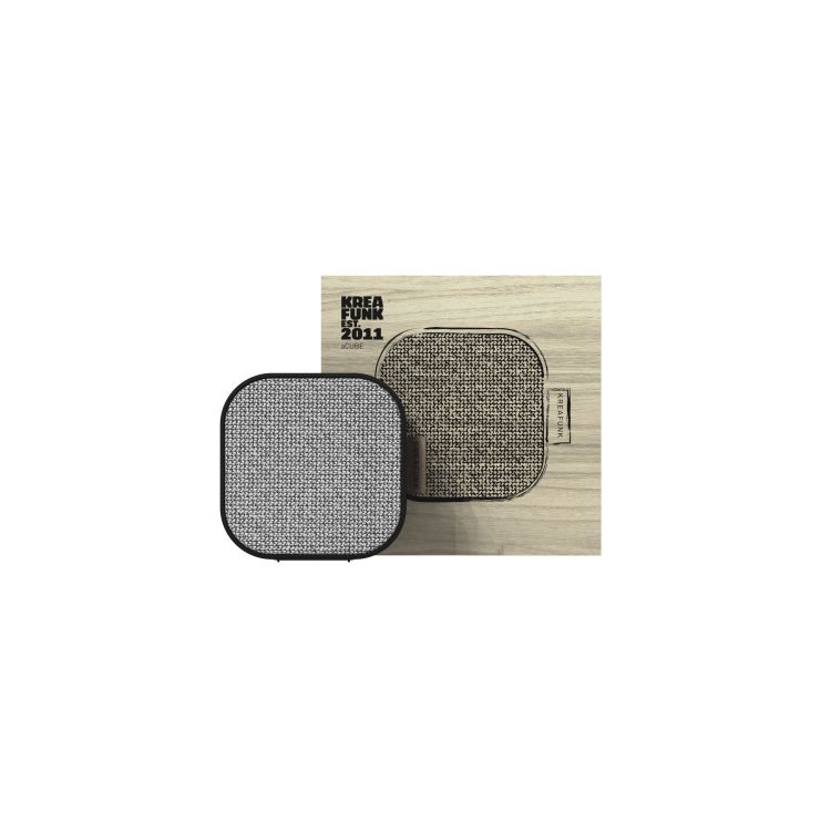 Kreafunk aCube bluetooth speaker - zwart