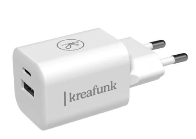 Kreafunk aDAPT Adapter USB A en C - wit