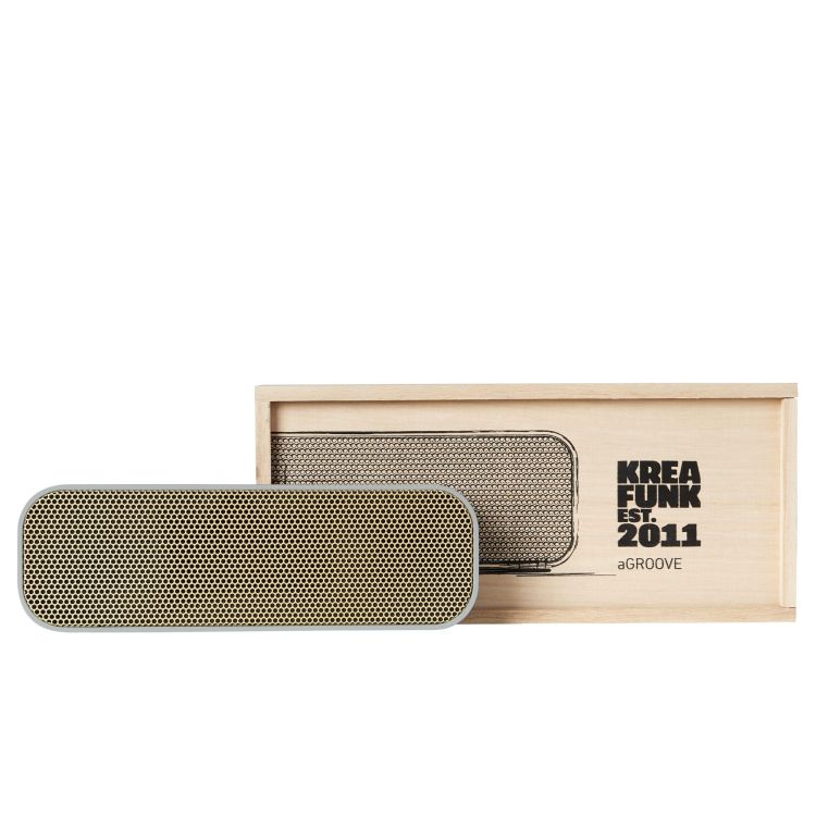 Kreafunk aGroove bluetooth Speaker - grijs