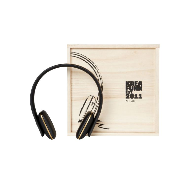 Kreafunk aHead bluetooth koptelefoon - zwart
